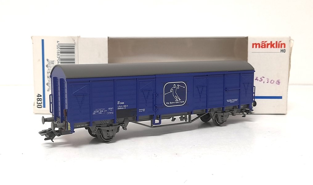 Märklin H0 - 48311/4830/47196 - Τρένο μοντελισμού μεταφοράς εμπορευμάτων (3) - 3 φορτηγά βαγόνια - ÖBB #2.1