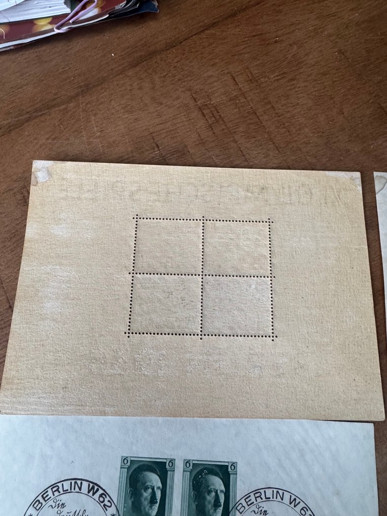 Germany 1936/1937 - Germany – Third Reich – Postage stamp blocks and sheets (1936–1937) #2.1