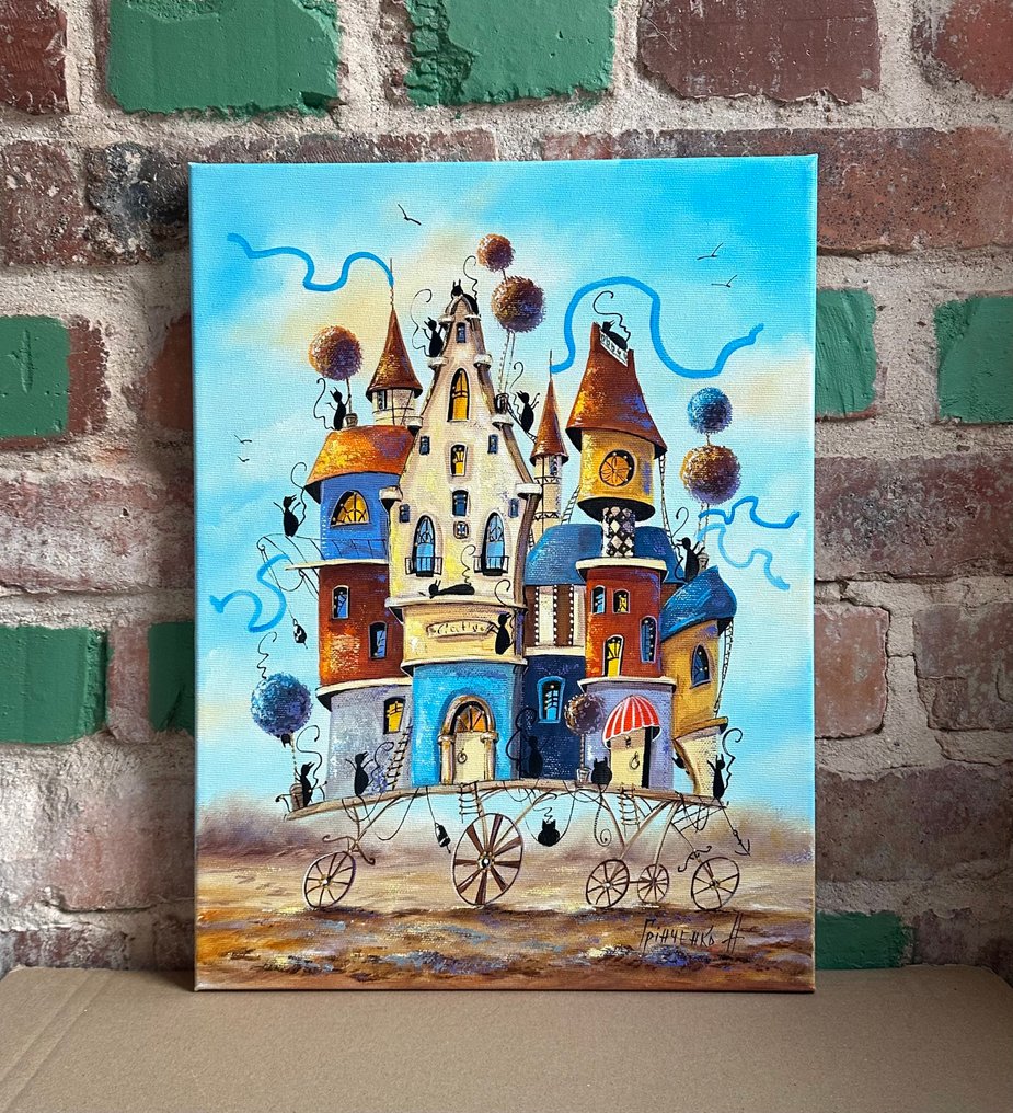 Nataly Grinchenko (XX) - Traveling town of cats #2.1