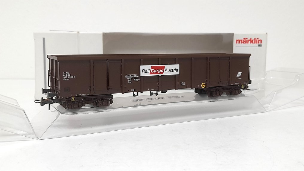 Märklin H0 - 48311/4830/47196 - Τρένο μοντελισμού μεταφοράς εμπορευμάτων (3) - 3 φορτηγά βαγόνια - ÖBB #3.2