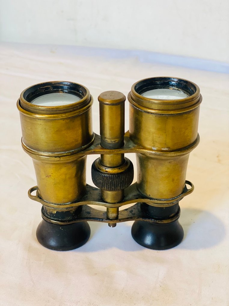 Marine observation binoculars - 49.R.4.2 - 1890-1900 - Jumelles anciennes optique , militaire , navigation #1.0