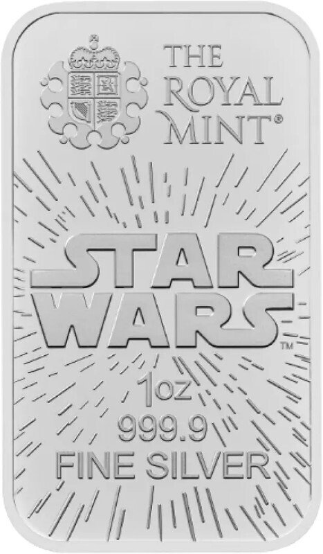 1 Troy Ounce - Silber .999 - Star Wars Light Side 2026 Royal Mint - 31,1 gram - fine silver (Ohne mindestpreis) #1.0