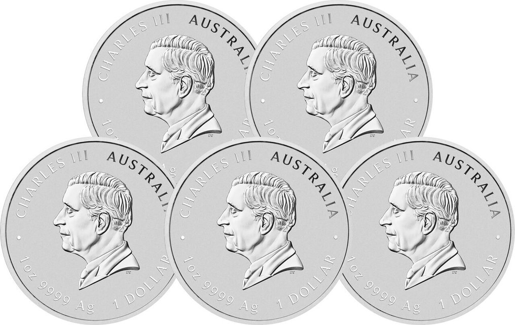 5 Troy Ounce - Argent .999 - Lunar III Cheval 2026 - 155,5 gram - fine silver #1.0