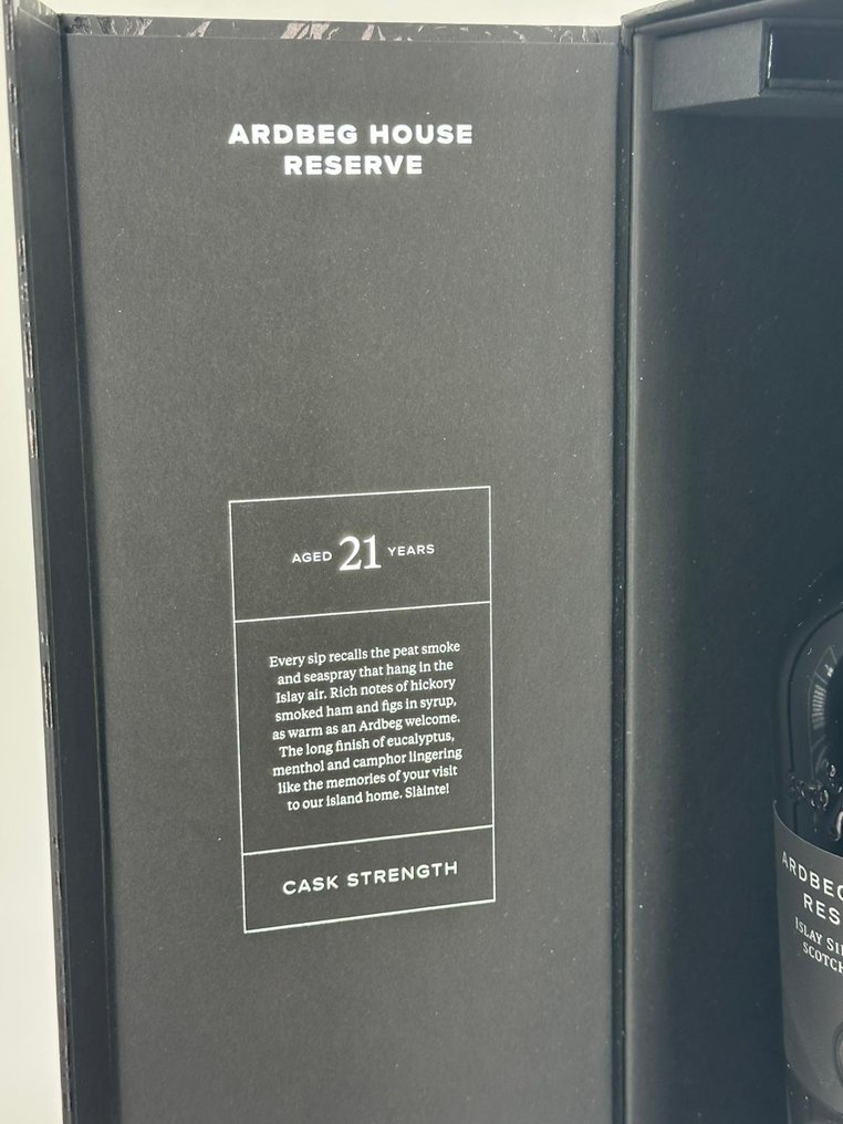 Ardbeg 21 years old House Reserve Cask Strength  - b. 2025  - 70cl #3.2