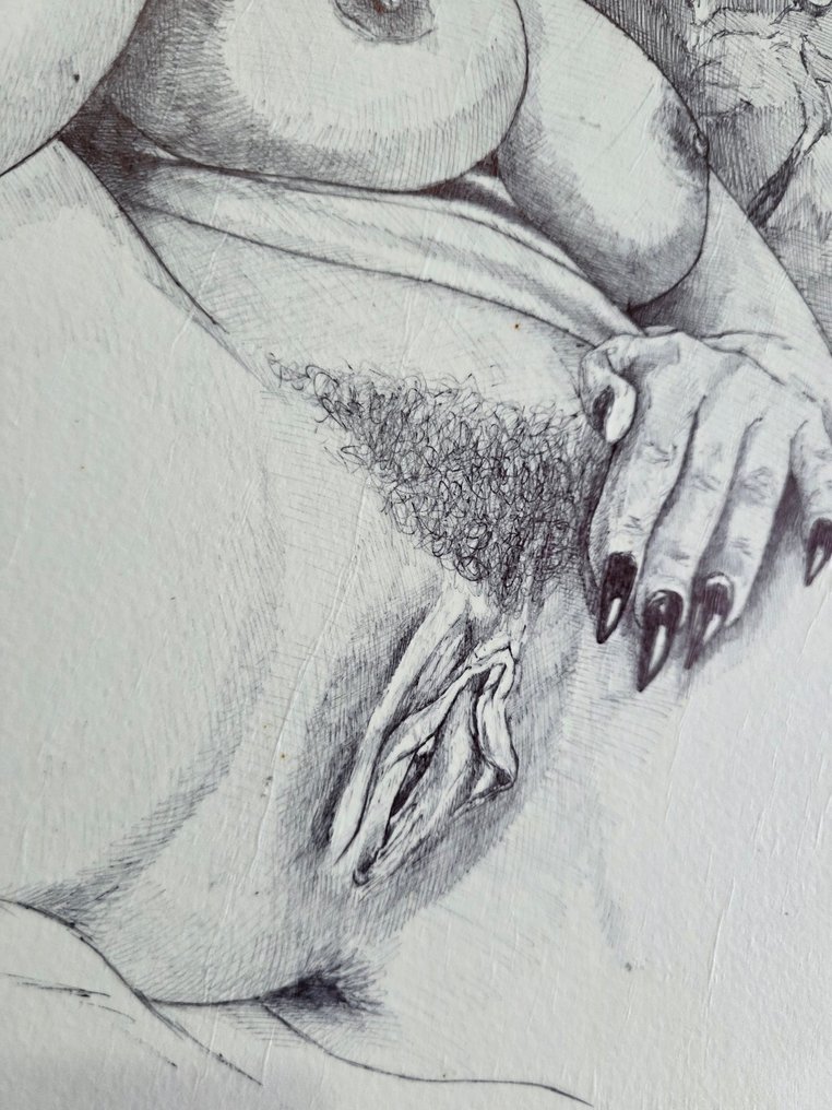 Chavar, Hernàn - 1 Original drawing - altro - Illustrazione originale Ulula - 2025 #3.2