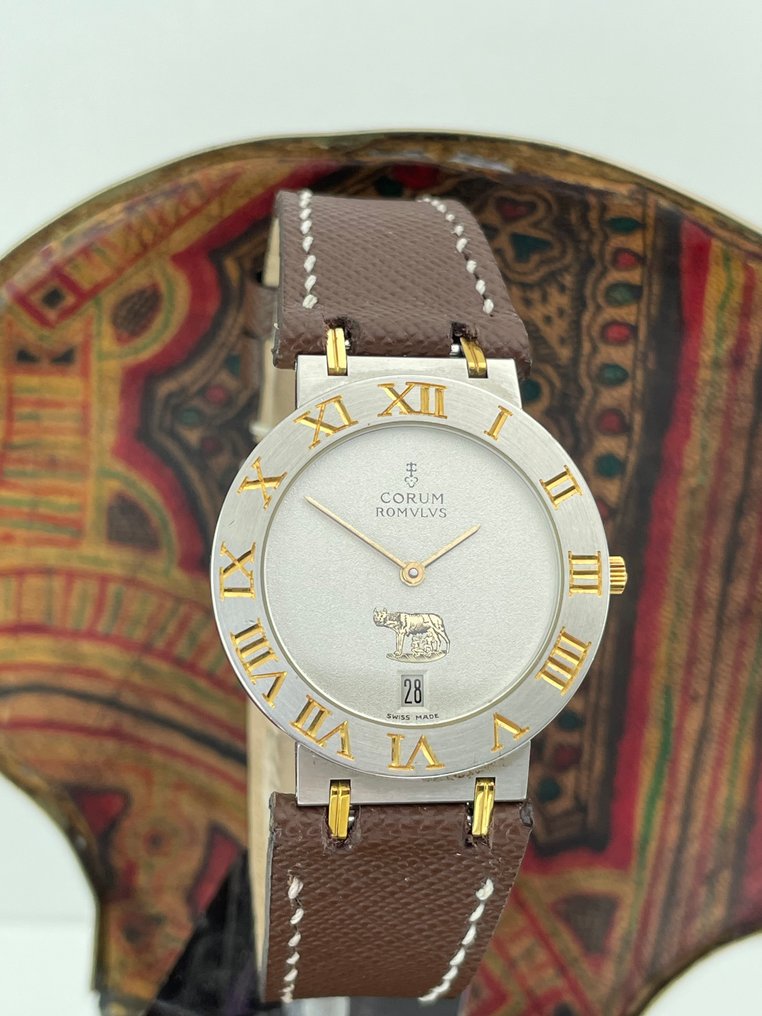 Corum - Romvlvs - Ref.43.903.21 V-48 - Engraved Roman Numerals - Date - Senza prezzo di riserva - Uomo - 2000-2010 #3.2