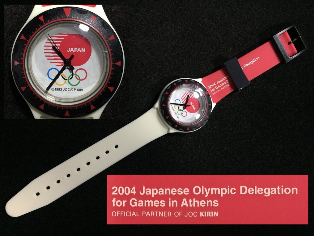 2004 Athens Olympic Commemorative Swatch / Japanese Vintage - Olympic Games - 2004  #1.0
