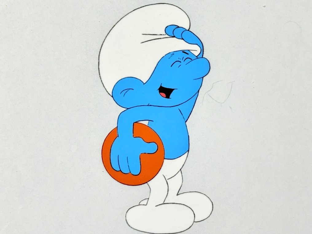 Hanna-Barbera - Original-Animationscel - The Smurfs (1981) #1.0
