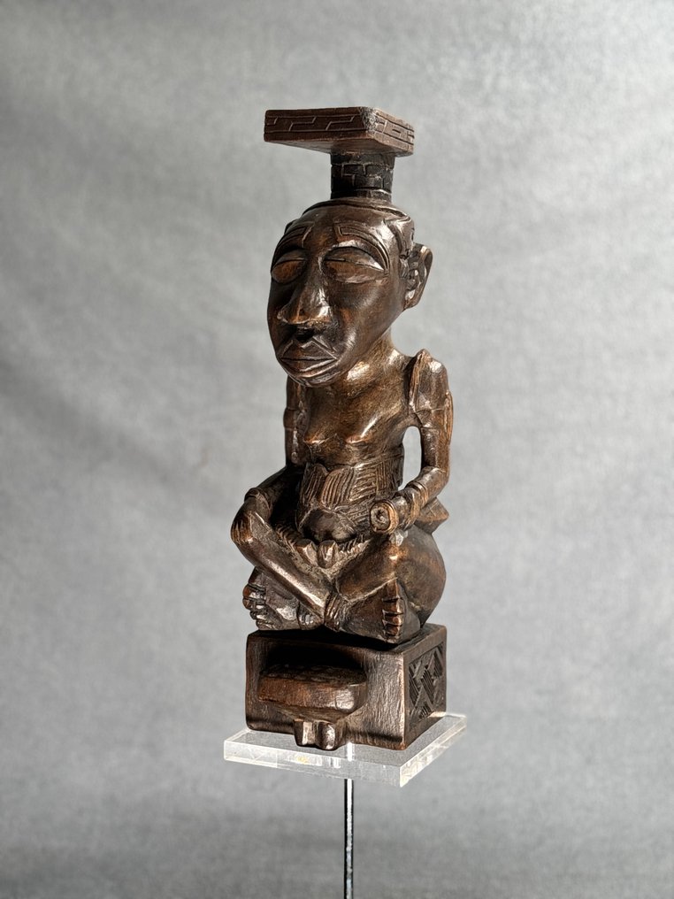 Estatuilla Ndop Kuba - Kuba - R.D. Congo (Sin precio de reserva) #1.0