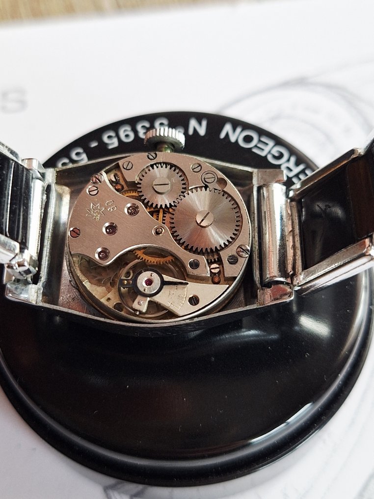 Junghans - Military cal J 80 art deco - Ingen mindstepris - Mænd - 1950-1959  #4.3