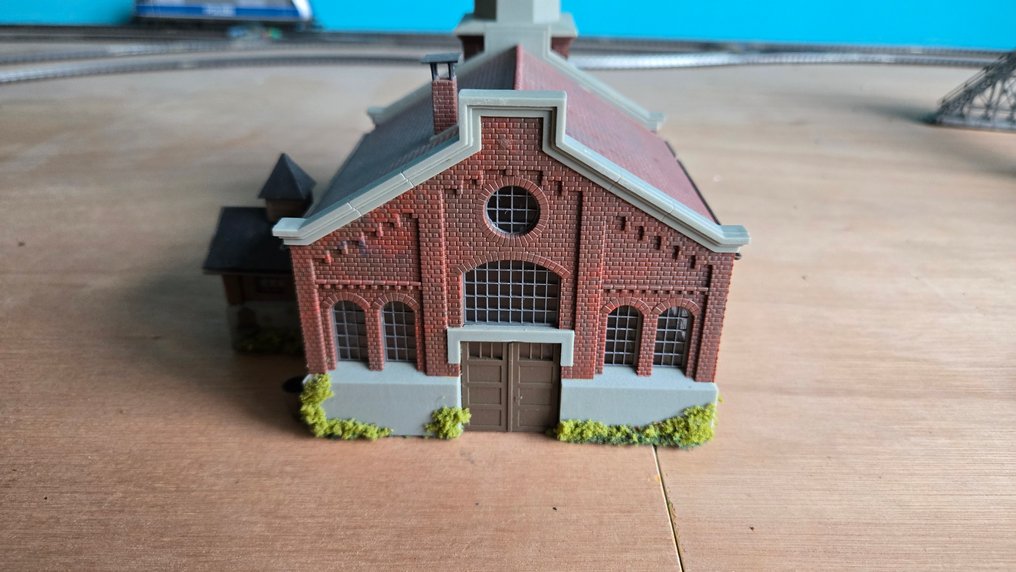 Kibri H0 - 37224 - Model train buildings (1) - Boiler house #2.1