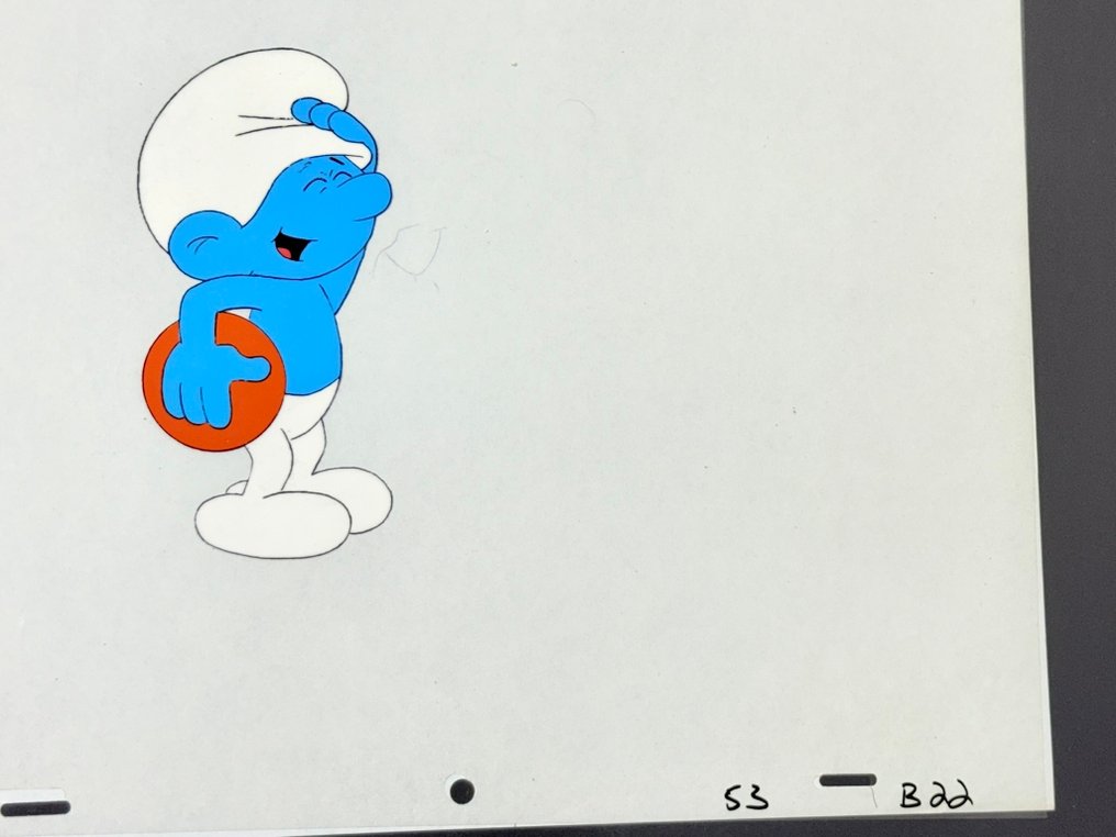 Hanna-Barbera - Original-Animationscel - The Smurfs (1981) #2.1