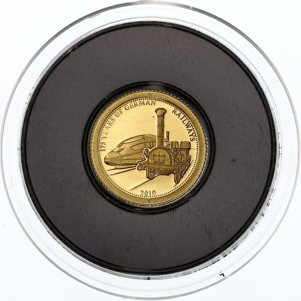 0,5 gram - Gold .999 - 175 ans des chemins de fer allemands - 2010  (Ohne mindestpreis) #1.0