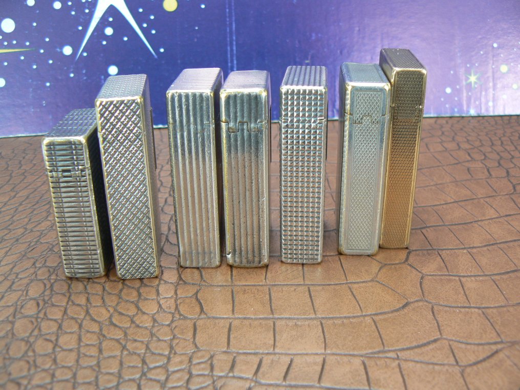 S.T. Dupont - Line 1 & line 2 - Taschenfeuerzeug - Vergoldet oder versilbert? -  (7) #3.2