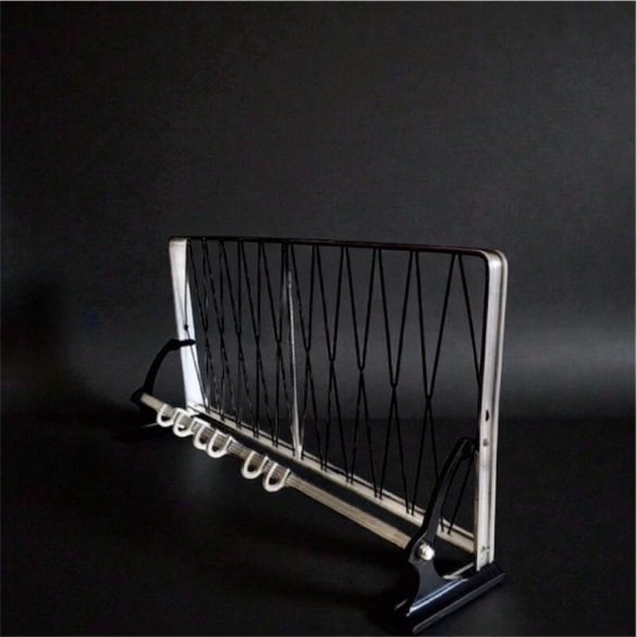 Knagerække - Aluminium, Metal - Hat, jakke, frakkestativ #1.0