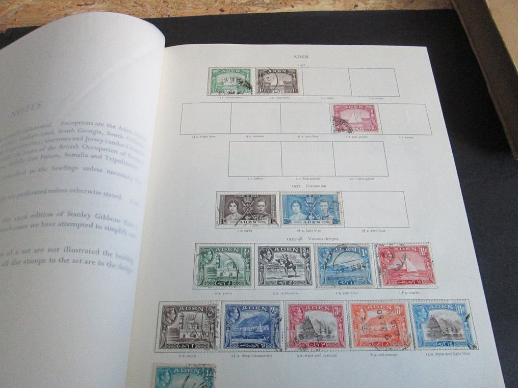 英联邦  - 乔治六世国王邮票册：英联邦发行邮票集 #2.1