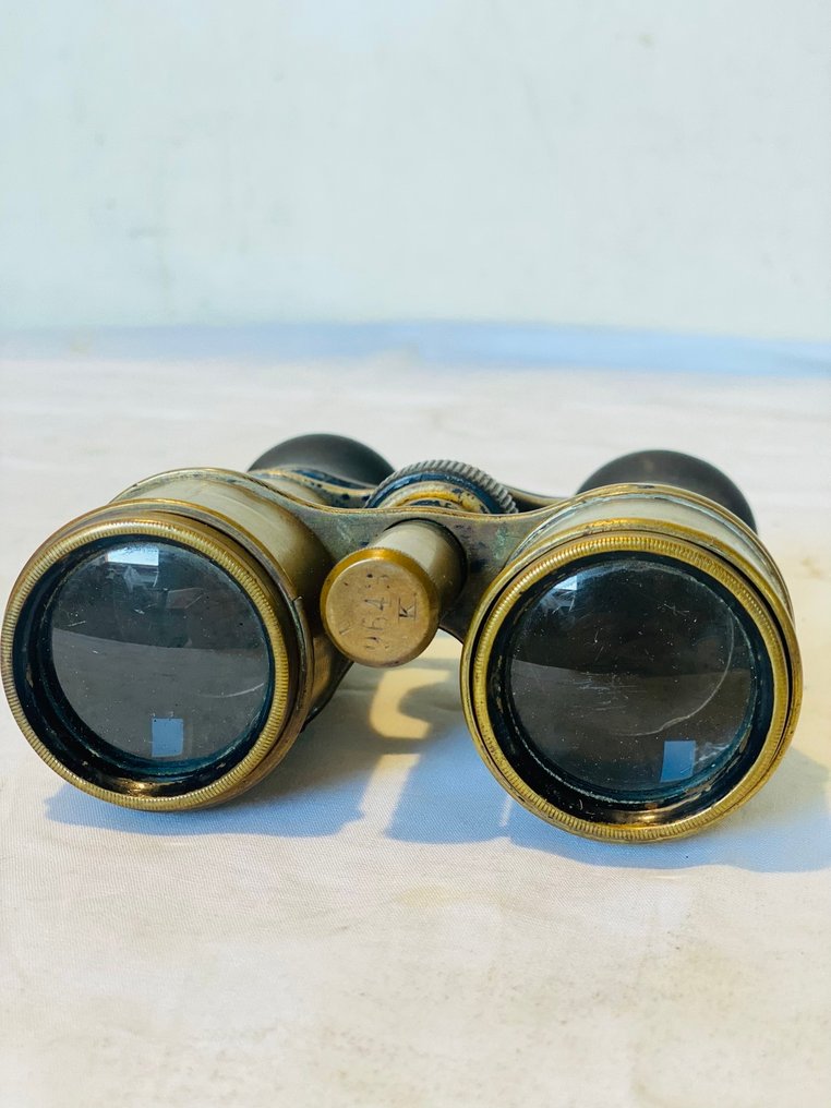 Marine observation binoculars - 49.R.4.2 - 1890-1900 - Jumelles anciennes optique , militaire , navigation #2.1
