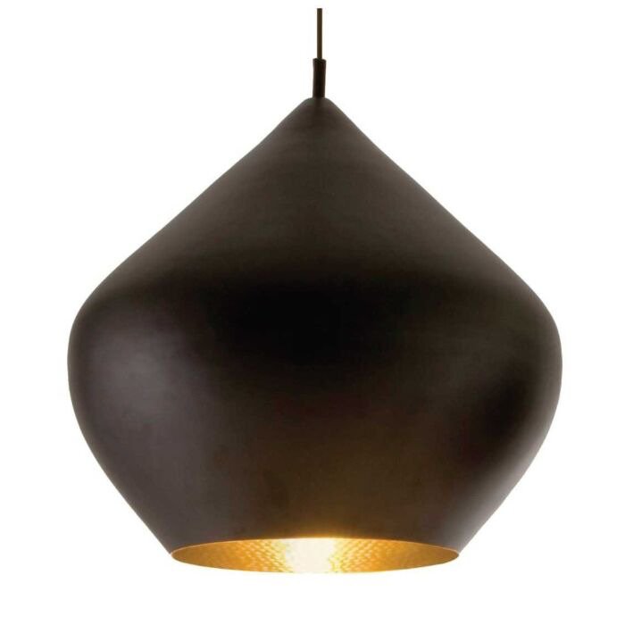 Tom Dixon - Tom Dixon - Lampada a sospensione - Beat - Ottone - Tom Dixon birra stout batte #1.0