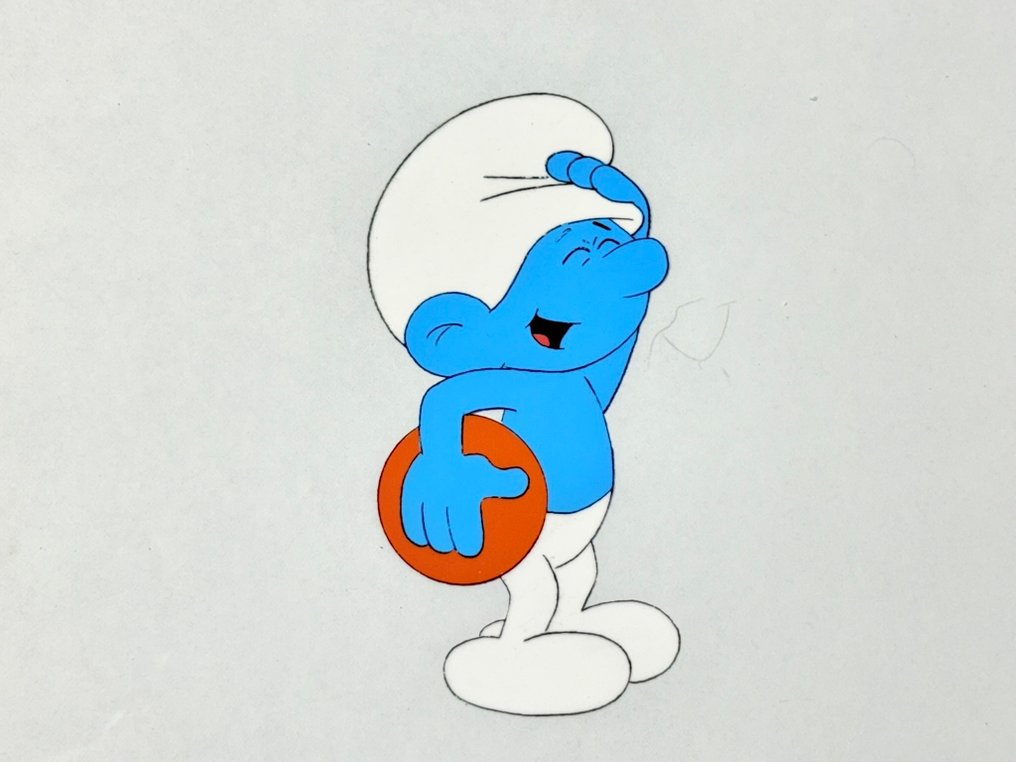 Hanna-Barbera - Original-Animationscel - The Smurfs (1981) #3.2