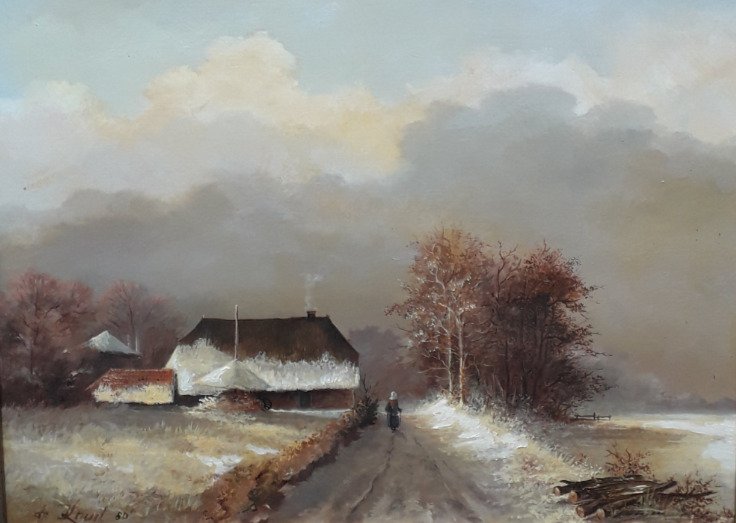 De Knuit (?-2006) - Sfeervolle winterstemming in Salland #1.0