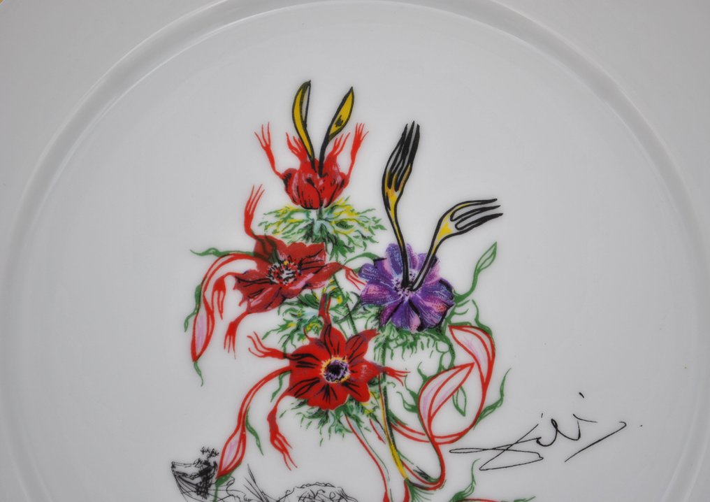 Salvador Dali (1904-1989) - Anémones pour Amuse Gueule #3.2