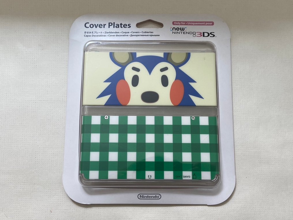 Nintendo - New 3DS - Kisekae Cover Plates No.015 Sable Kinuyo New - Videopeli - Alkuperäispakkauksessa #1.0