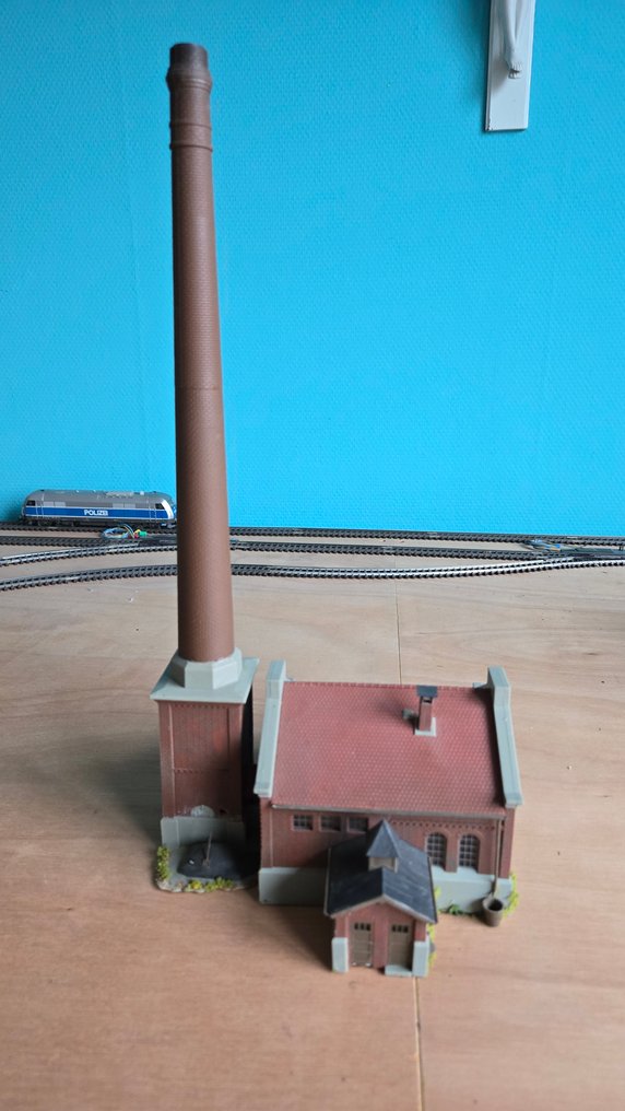 Kibri H0 - 37224 - Model train buildings (1) - Boiler house #1.0