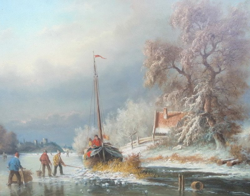 Onge (XIX-XX) - Koek en zopie in Hollandse rivier #1.0