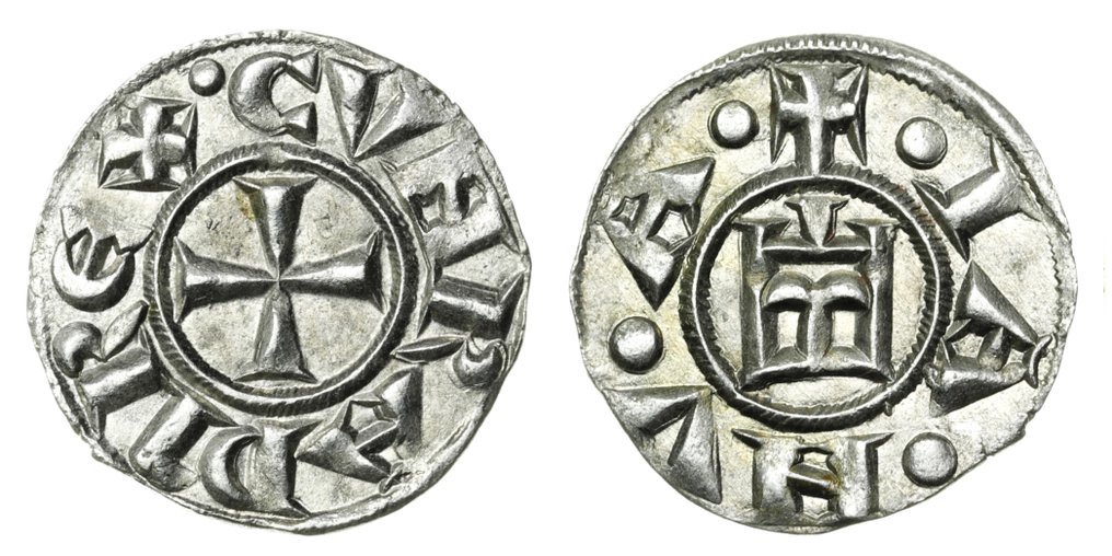 . Italia, Genova. Republikk (1139-1339) Holy Roman Emperor Conrad II. Denaro  (Ingen reservasjonspris) #2.1