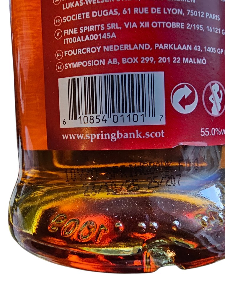 Springbank 2015 10 years old Fino Cask Matured - b. 2025 - 70cl #4.3