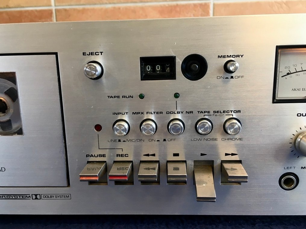 Akai - GXC-710D GX heads Audio-cassette deck #4.3