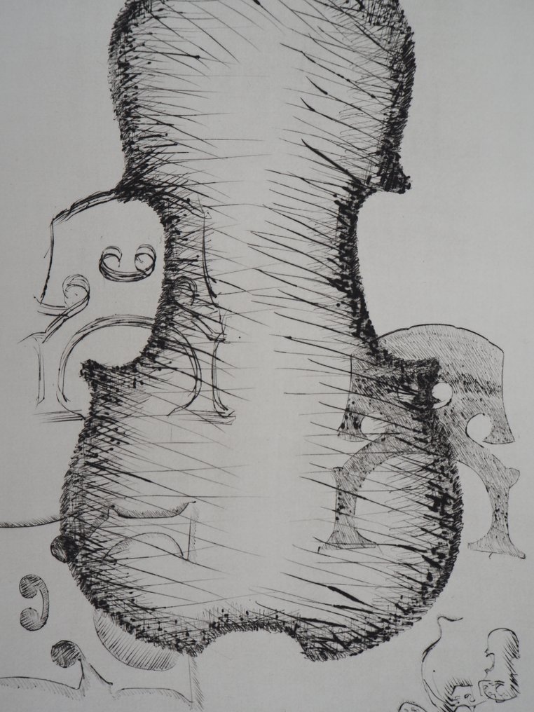 Fernandez Arman (1928-2005) - Violon abstrait #4.3