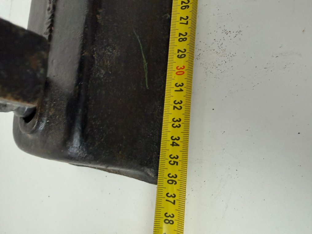 roverbal - Vektskål (2) - Støpejern, Støpt messing - Tårnbalanse #2.1