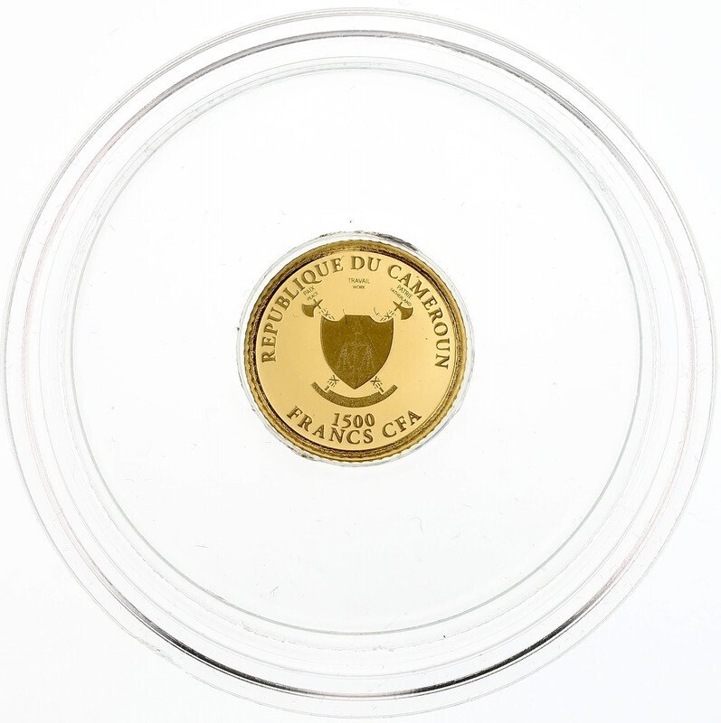 0,5 gram - Oro .999 - Rhino - 2012 (Sin precio de reserva) #1.0