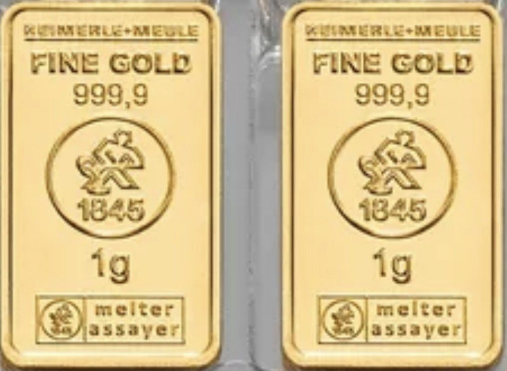 2 grammi - Oro .999 - Heimerle + Meule, Germany #1.0