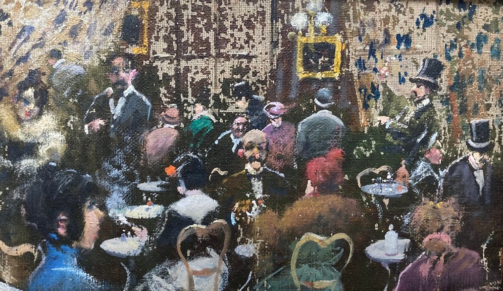 French school (XIX) - Cafe Chantant #1.0