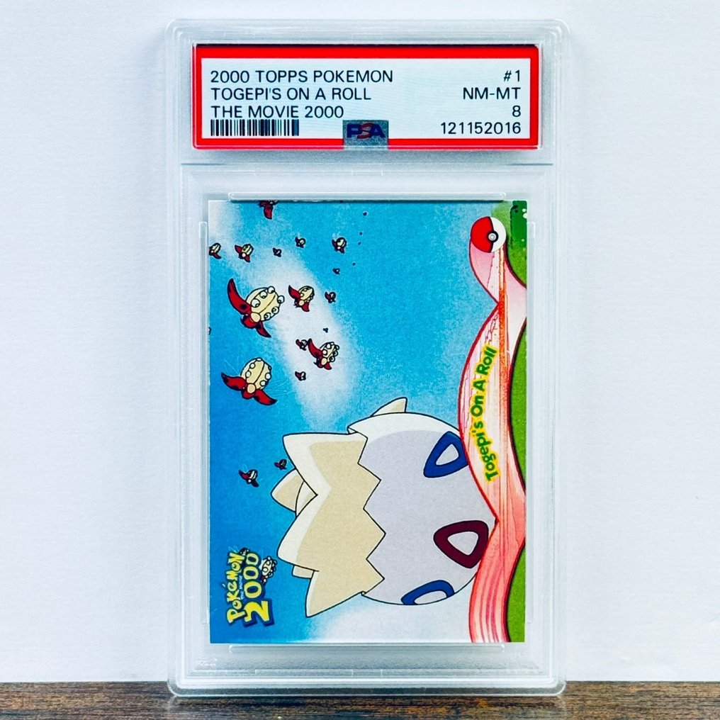 Pokémon Graded card - Togepi's on a Roll 1 - Pokémon - PSA 8 #1.0