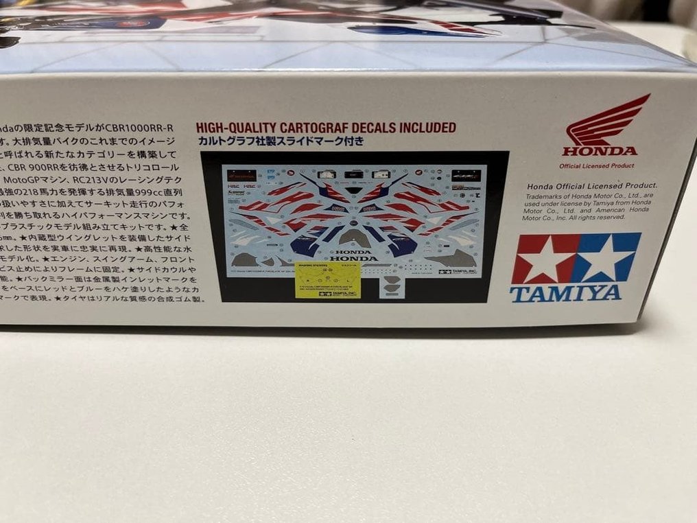 Tamiya 1:12 - 模型摩托車 - Honda CBR1000RR-R FIREBLADE SP 30th Anniversary - 本田 CBR1000RR-R Fireblade 1/12 #3.2