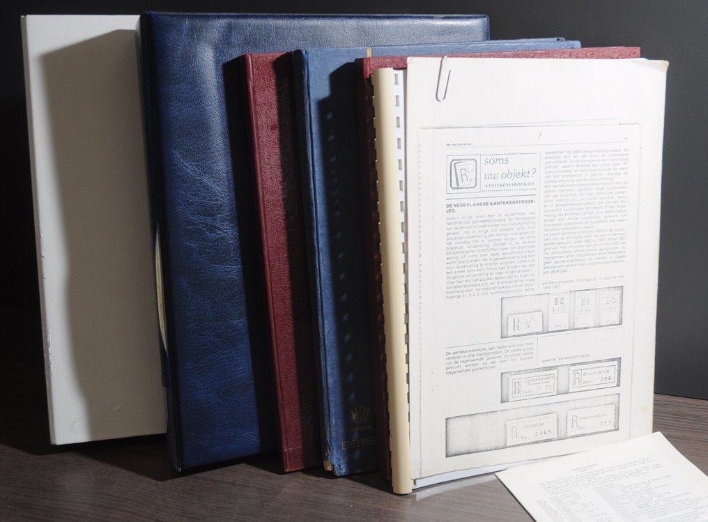 Holland  - Samling af notatkort i forskellige samlebøger og albumblade, hvor bedre #1.0