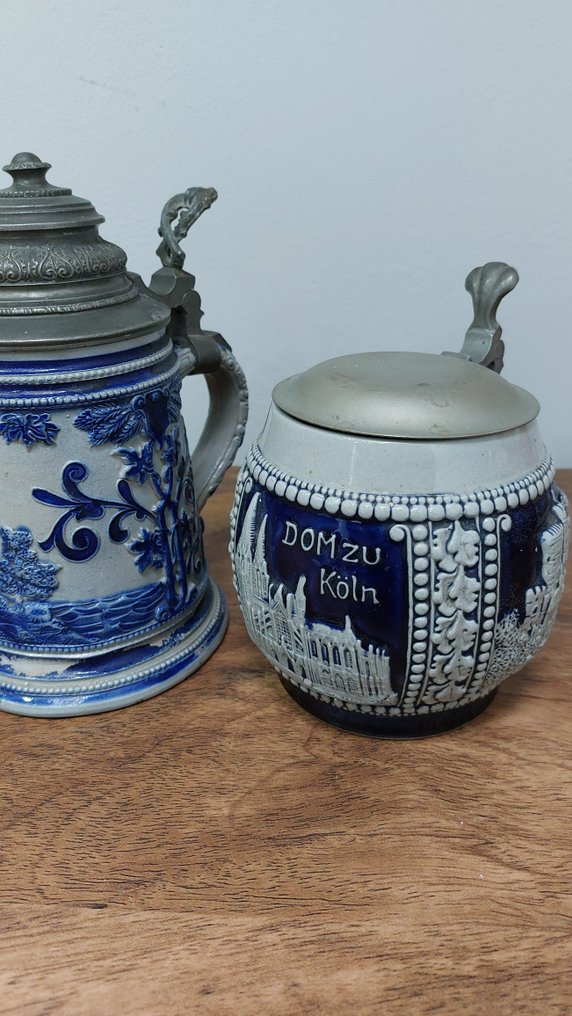 Cană cu capac - Faianță #2.1