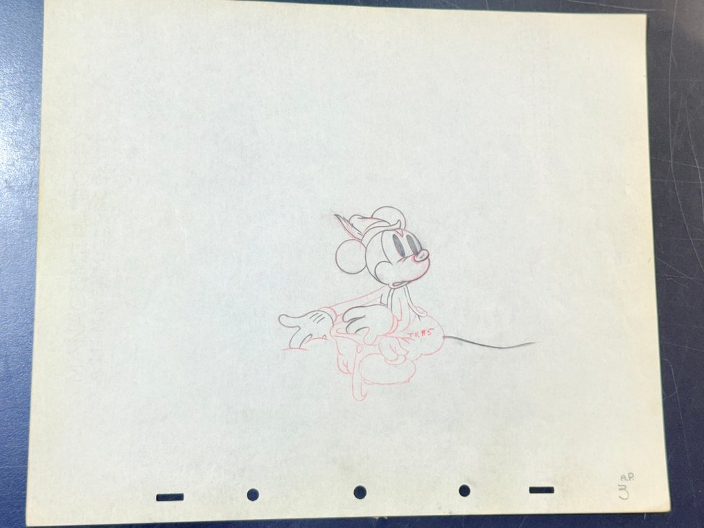 Walt Disney - Dibujo de producción de Mickey Mouse (1936) - Alpine Climbers #1.0