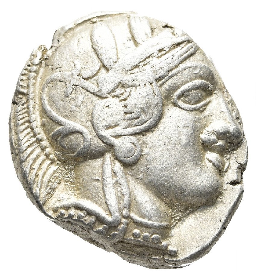 Attica, Athene Tetradrachm 454-404 BC #1.0