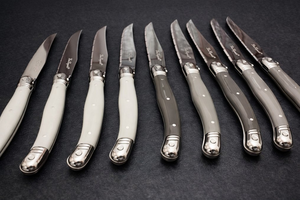 laguiole - Bestickset (12) - Stål - Couteaux laguiole #1.0