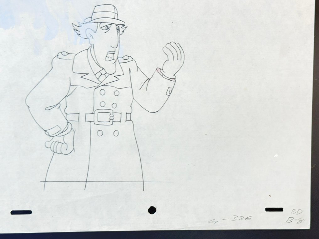 DIC - Oryginalny rysunek animacji - Inspector Gadget (1983 TV series) #2.1