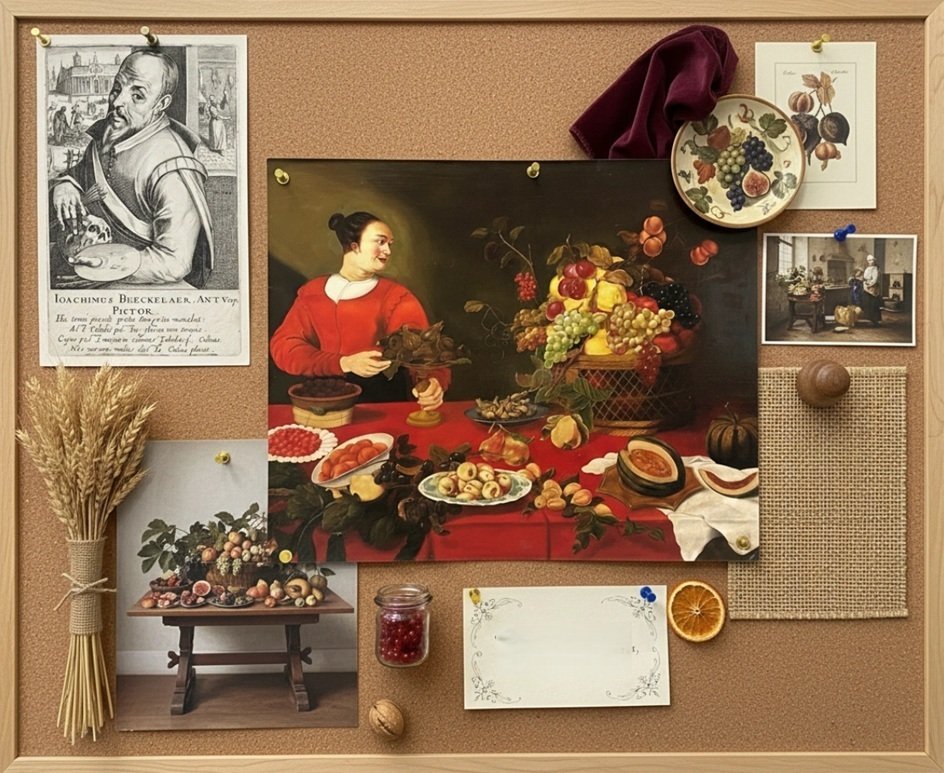 European School (1930s) - The fruit seller (After Frans Snyders) #3.2