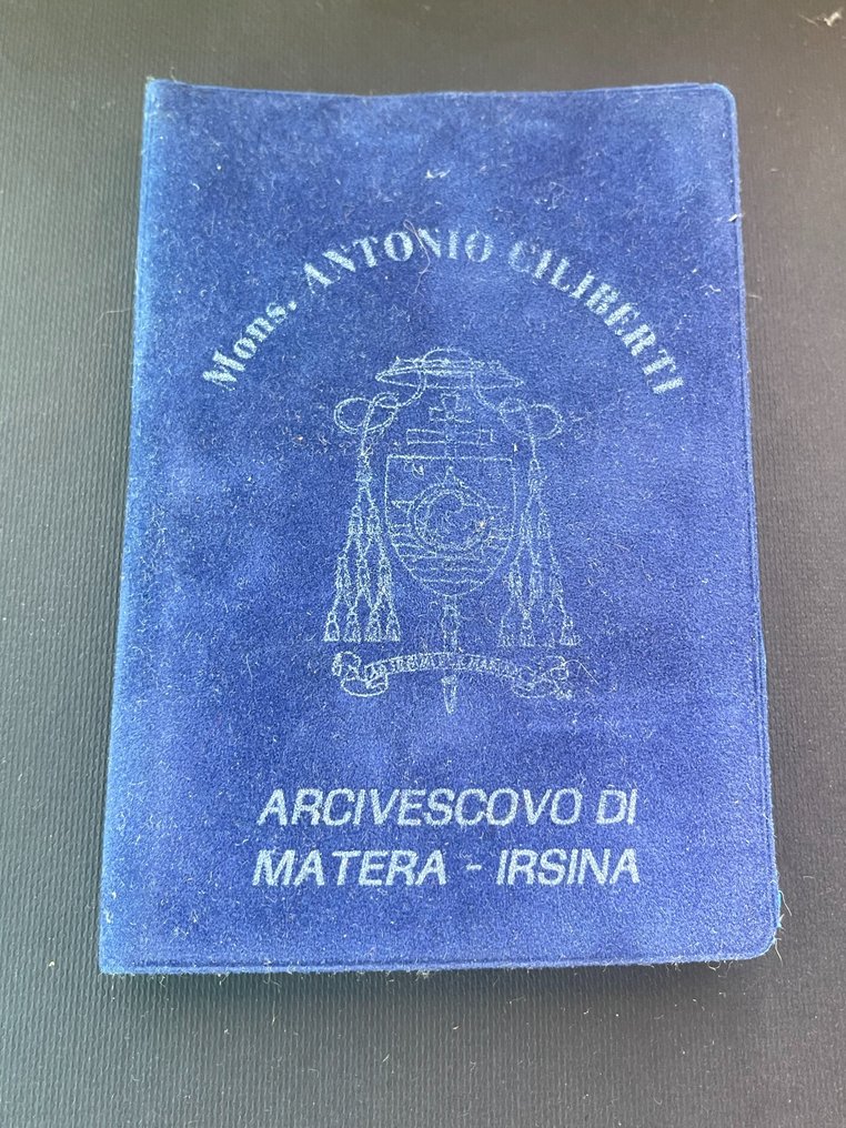 Αναπαραγωγή σταυρού θωρακικού τοιχώματος - Αντίκες - Επάργυρο - 1940-1950 - Mons. Antonio Ciliberti #2.1