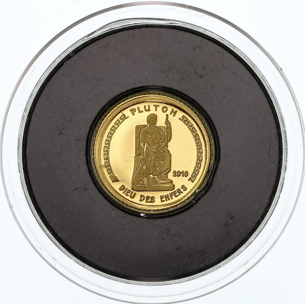 0,5 gram - Ouro .999 - Pluton dieu des Enfers - 2010 (Sem preço de reserva) #1.0