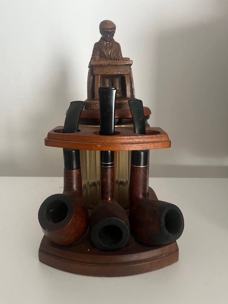 Senza prezzo di riserva - Set da scrivania - Legno, Vetro, Zamac #1.0