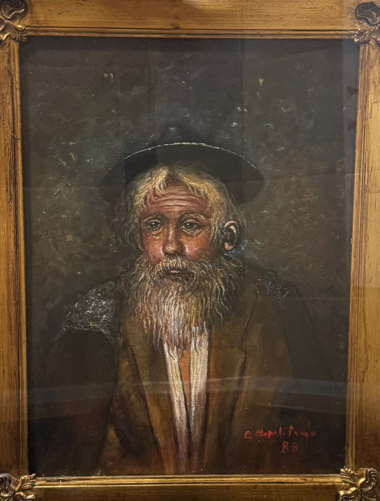 Ιταλική σχολή (XX) - Ritratto di uomo anziano #2.1