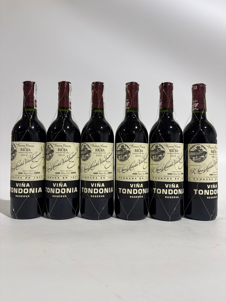 2013 R. López de Heredia, Viña Tondonia - Rioja Reserva - 6 Flaschen (0,75 l) #1.0